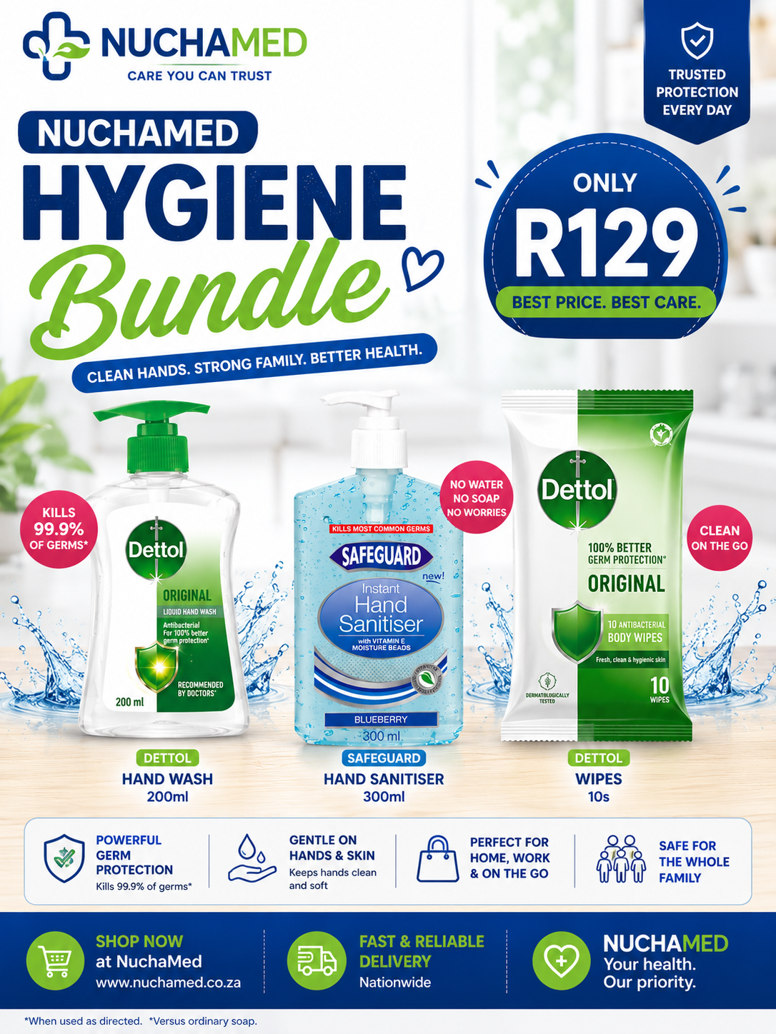 NuchaMed Hygiene Bundle
