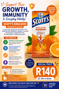 Scott's Emulsion Orange Flavour 200ml