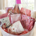 Strength and Courage Dad Hamper in black with journal, nougat biscuits and Dad mug
