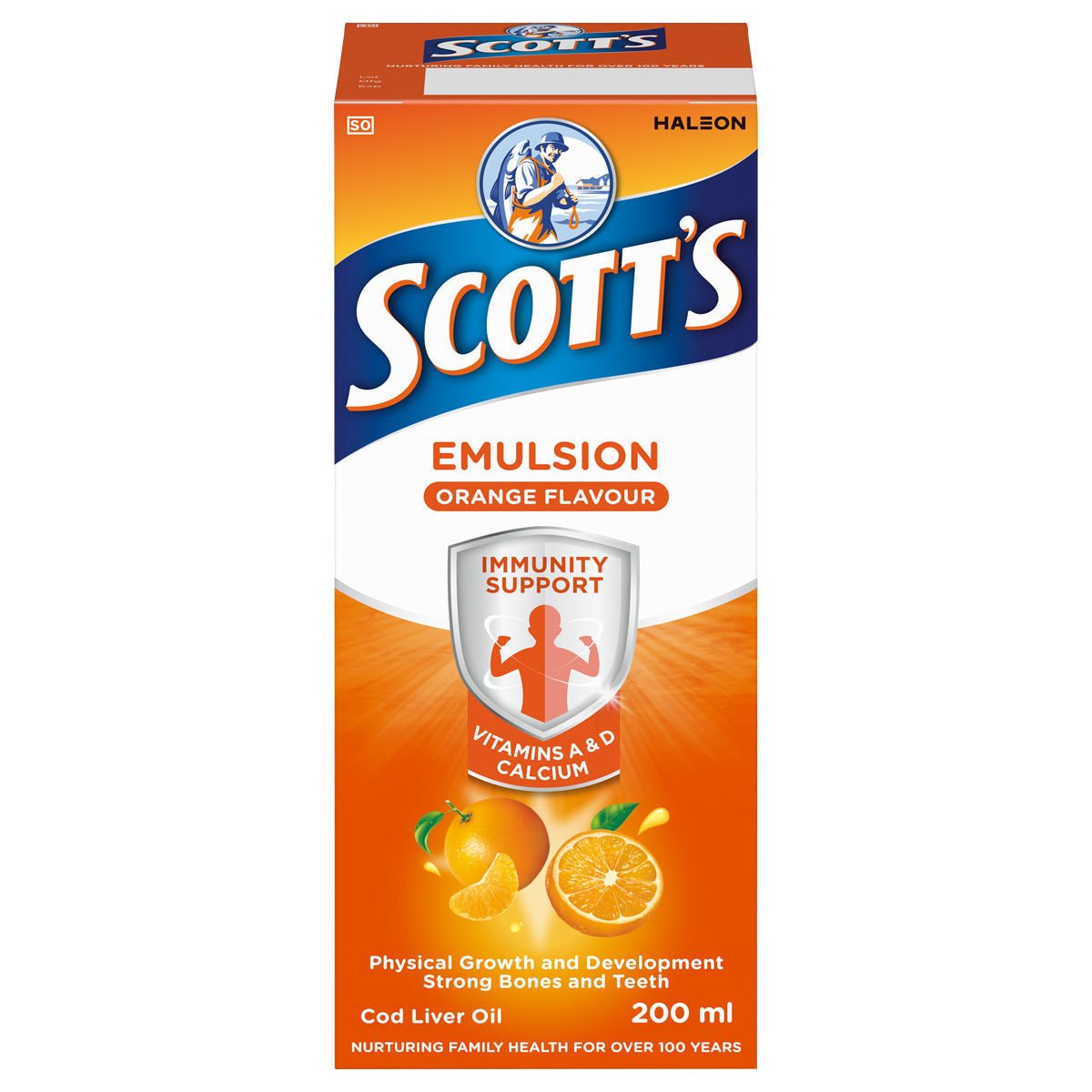 Scott's Emulsion Orange Flavour 200ml