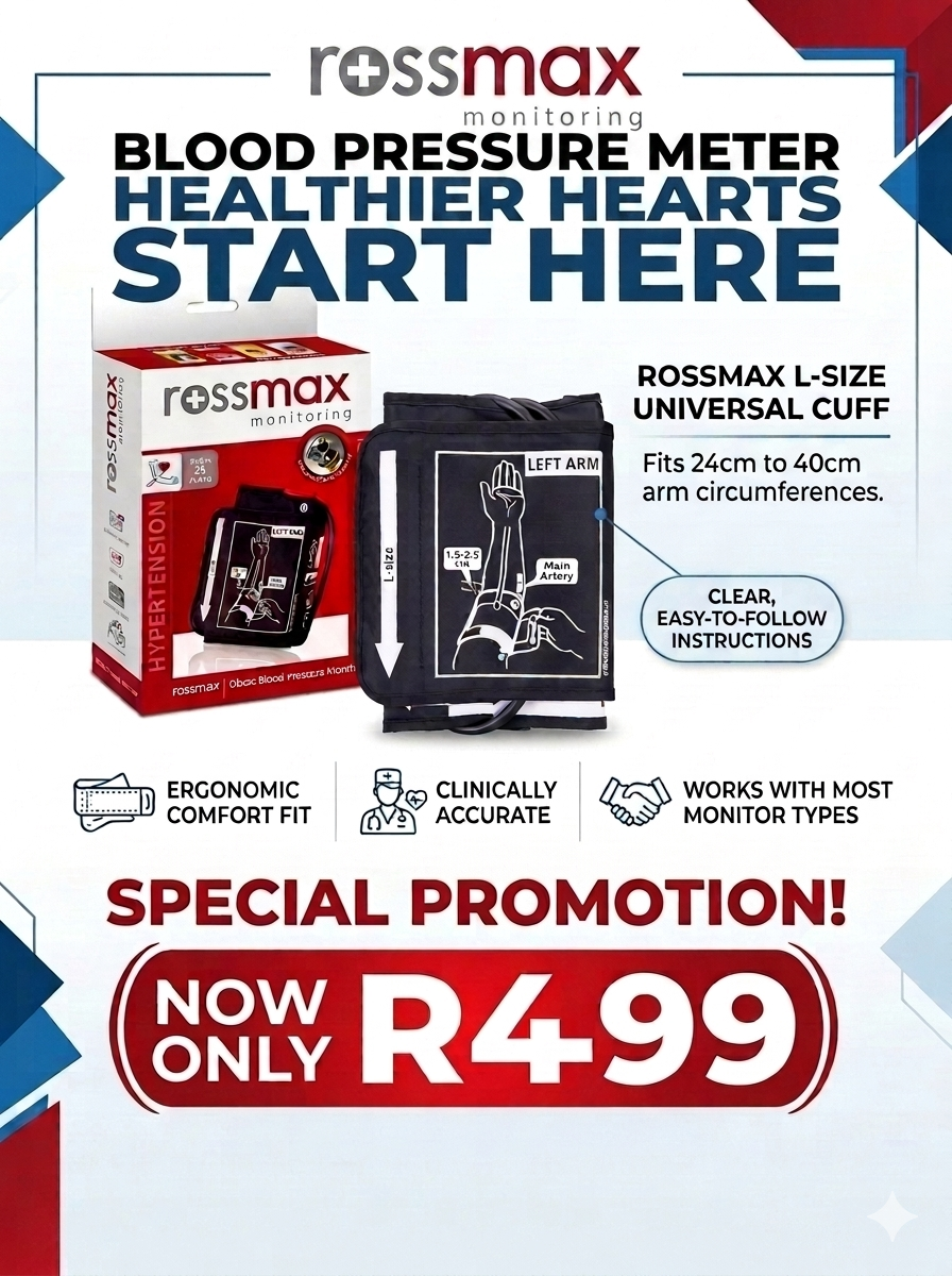 Rossmax L-Size Universal Blood Pressure Cuff